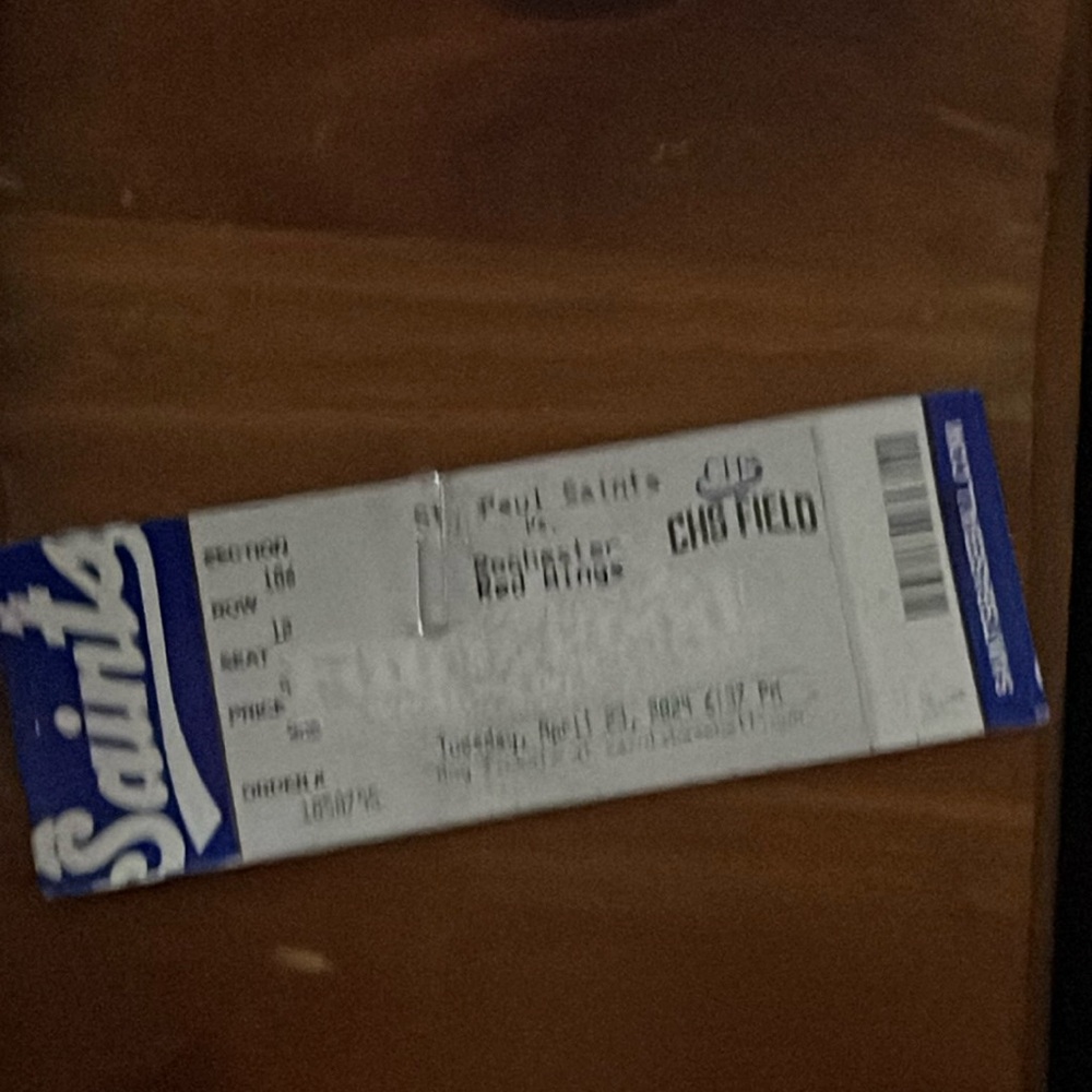 4 baseball tickets saints for April 23rd